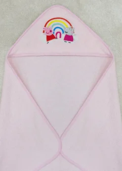 Peppa Pig Pink Lullabies Infant  Hooded Towel