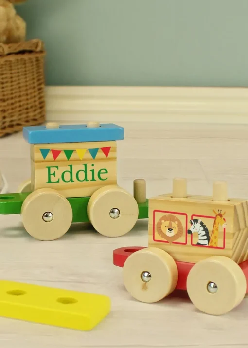 Personalised Memento Company Circus Toy Train