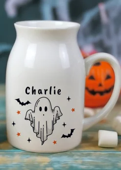 Personalised Memento Company White Halloween Ghost Jug