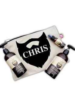 Personalised Memento Company Stone Name Only Beard Kit