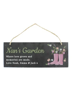 Personalised Memento Company Red Holly Christmas Stocking