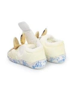Peter Rabbit Kids Character Face Velcro Loafer Slippers (4 - 10 Younger)