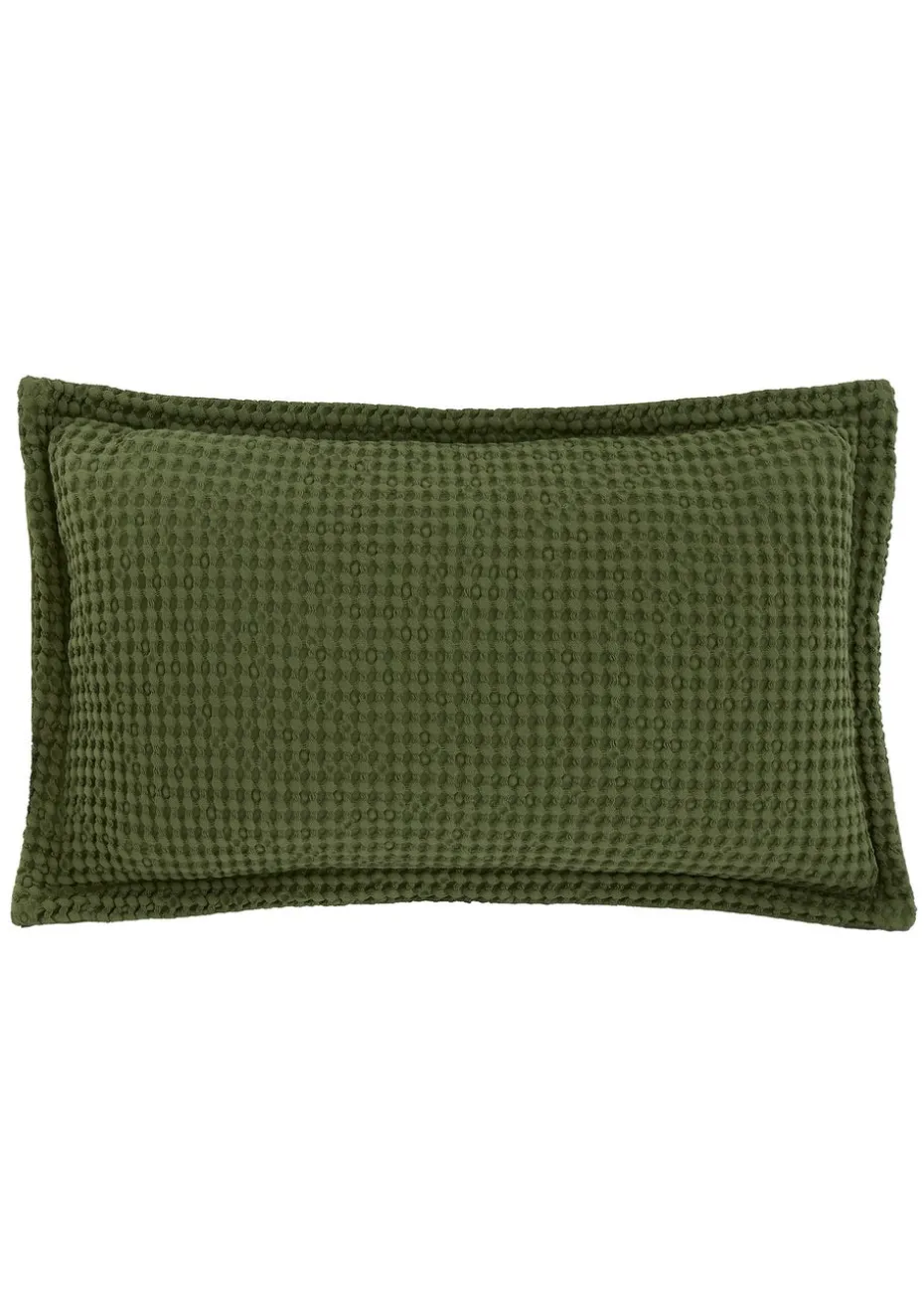 Pineapple Elephant Jaipur Chunky Waffle Cotton Cushion (30x50cm)