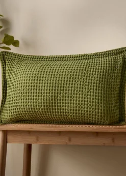 Pineapple Elephant Jaipur Chunky Waffle Cotton Cushion (30x50cm)