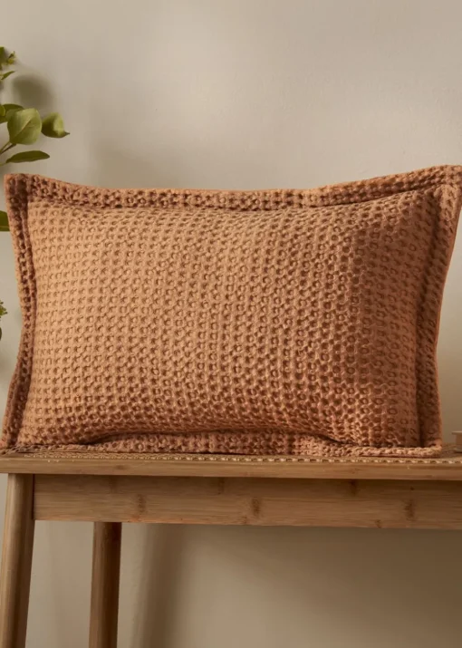 Pineapple Elephant Jaipur Chunky Waffle Cotton Cushion (30x50cm)