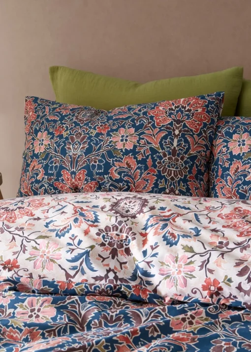 Pineapple Elephant Keera Floral Reversible Duvet Cover Set