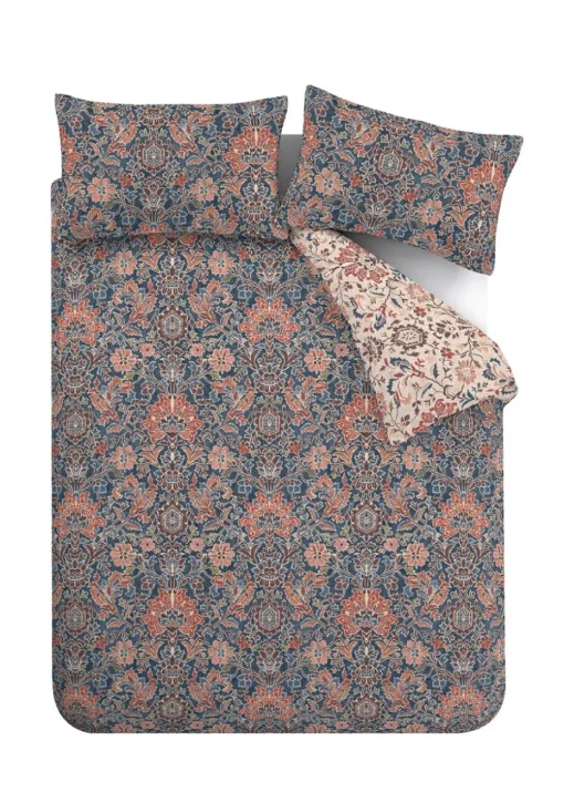 Pineapple Elephant Keera Floral Reversible Duvet Cover Set