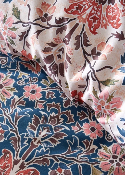Pineapple Elephant Keera Floral Reversible Duvet Cover Set