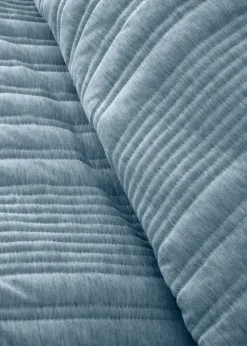 Pineapple Elephant Tamba Jersey Stripe Quilted Duvet Cover Set