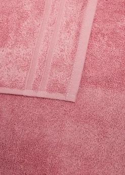 Pink 100% Cotton Egyptian Towel