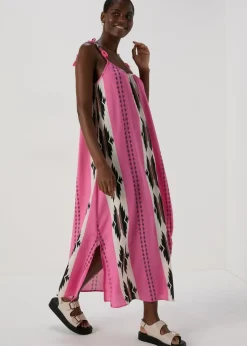 Pink Cami Maxi Dress