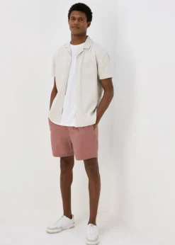 Pink Drawcord Chino Shorts