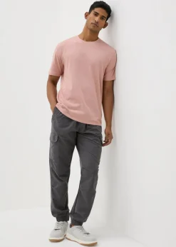 Pink Essential Crew Neck T-Shirt