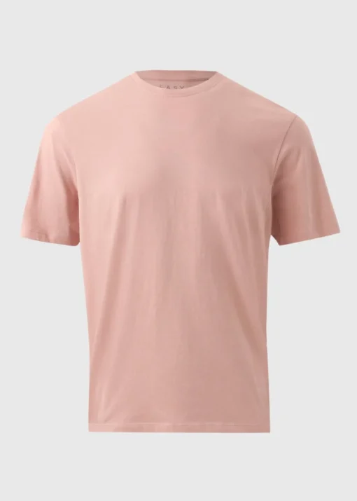 Pink Essential Crew Neck T-Shirt