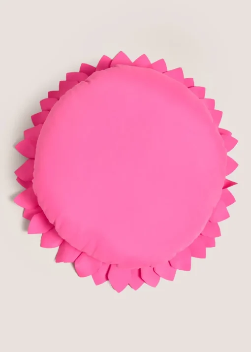 Pink Flower Cushion