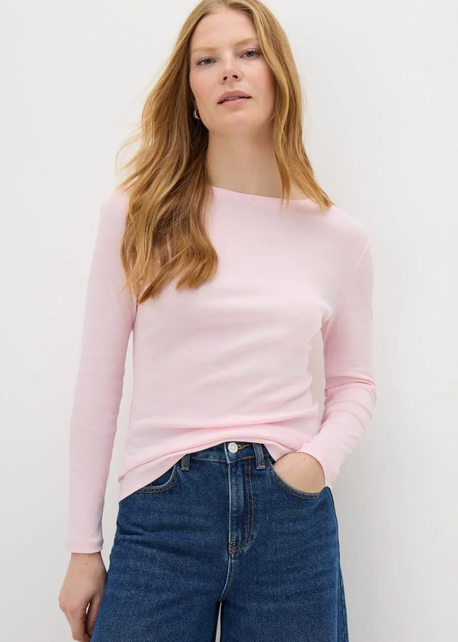 Pink Long Sleeved T-Shirt