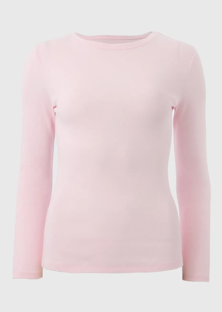 Pink Long Sleeved T-Shirt