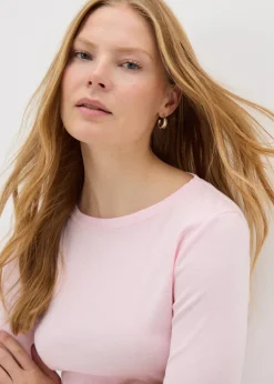 Pink Long Sleeved T-Shirt