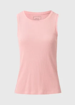 Pink Ribbed Vest