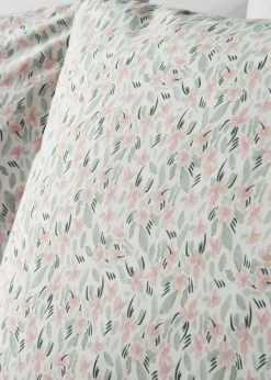 Pink Scatter Floral Duvet Set