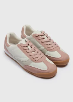 Pink Slim Retro Trainers