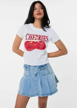Pink Vanilla Ivory Cherries T-Shirt