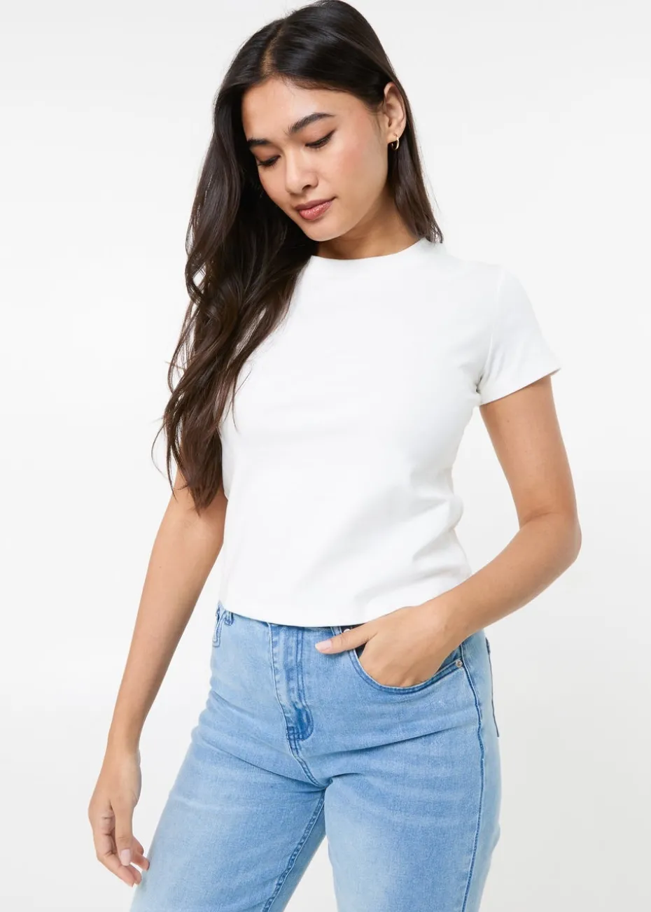 Pink Vanilla Ivory Short Sleeve T-Shirt