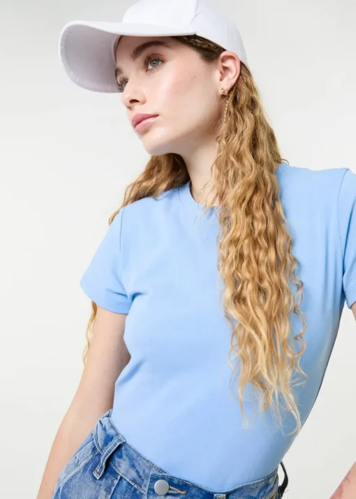 Pink Vanilla Light Blue Short Sleeve T- Shirt
