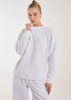 Pink Vanilla Oversized Acid Wash Sweatshirt