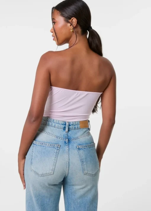 Pink Vanilla Pink Detail Bodysuit
