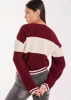 Pink Vanilla Red Los Angeles Knit Jumper