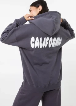 Pink Vanilla Slate California Oversized Hoodie