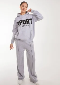 Pink Vanilla Sport Studio Textured Hoodie