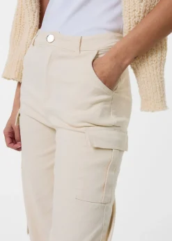 Pink Vanilla Stone Cargo Trousers