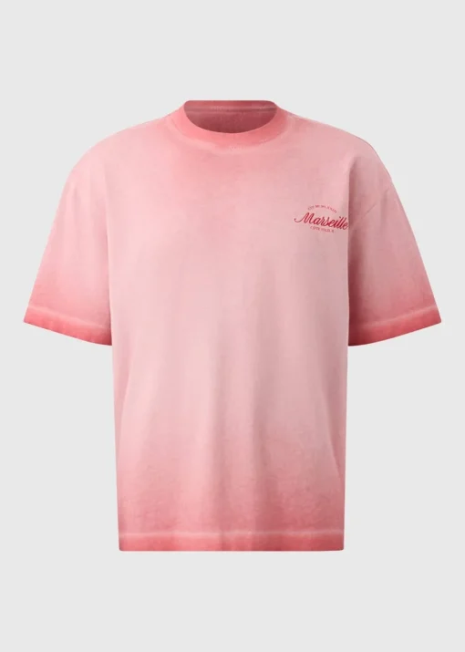 Pink Washed Marseille T-Shirt