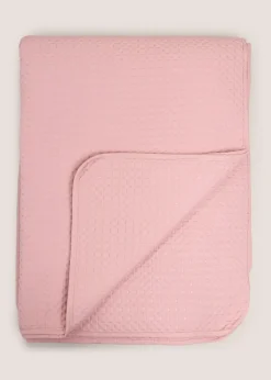 Pink Washed Pinsonic Bedspread