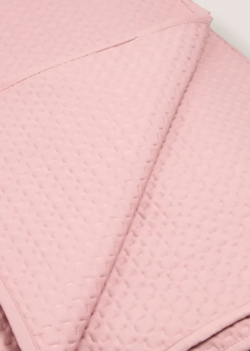 Pink Washed Pinsonic Bedspread