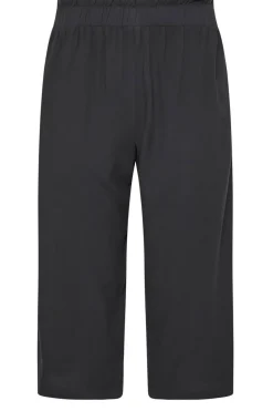 Pixiegirl Petite Black Acid Wash Cropped Trousers