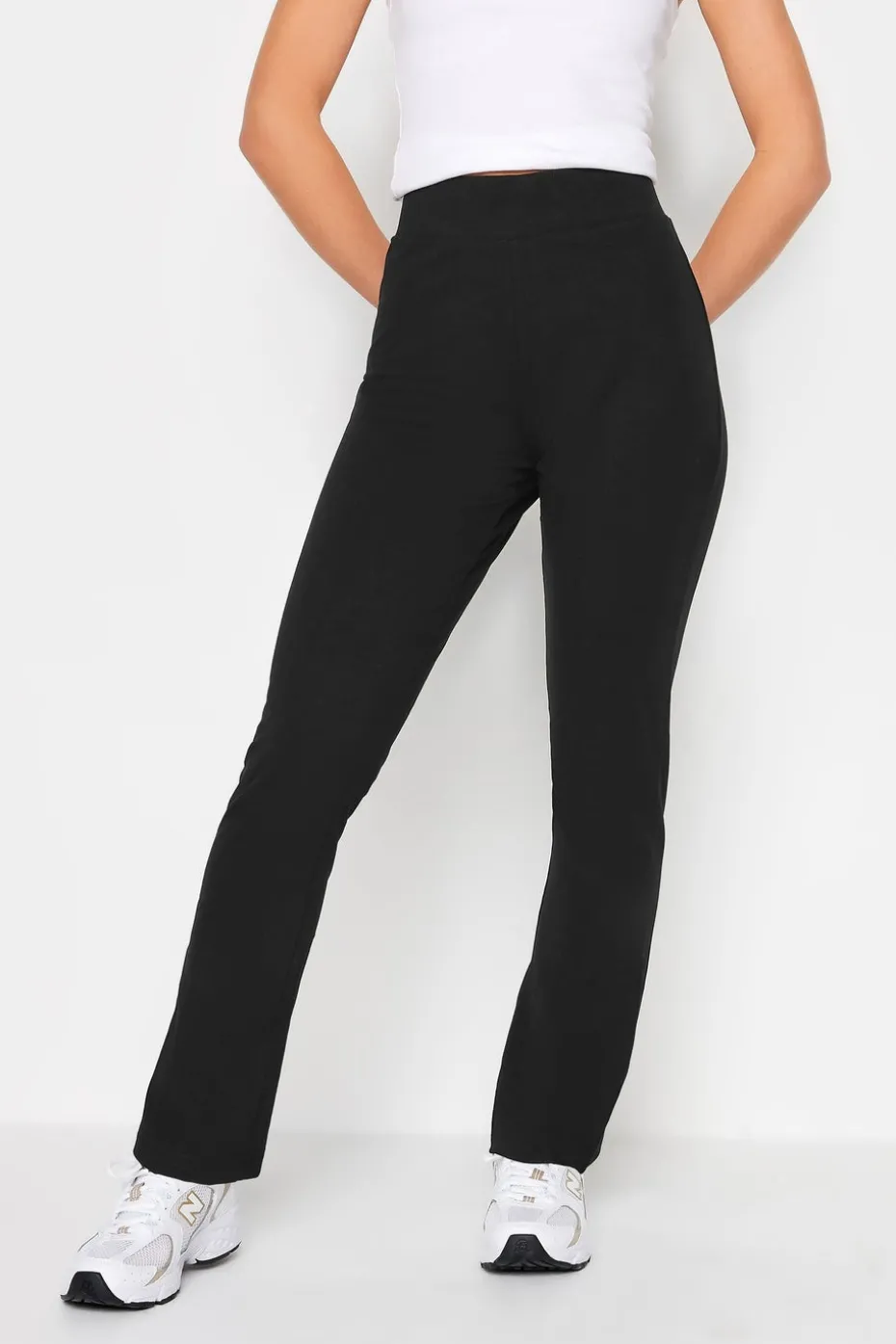 Pixiegirl Petite Black Slim Leg Yoga Pants