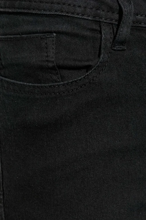 Pixiegirl Petite Black Stretch Bootcut Jeans