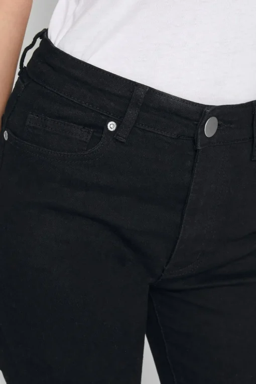 Pixiegirl Petite Black Stretch Bootcut Jeans