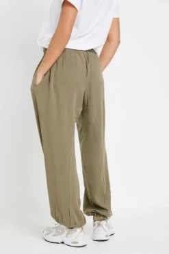 Pixiegirl Petite Brown Seam Detail Cuffed Trousers
