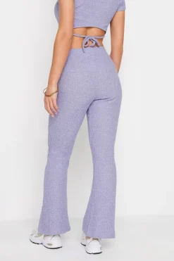 Pixiegirl Petite Lilac Purple Flared Leggings