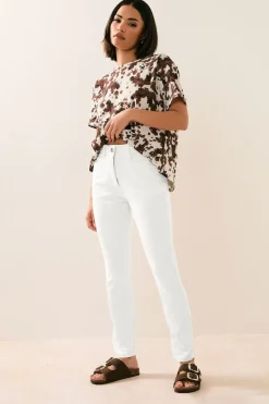 Pixiegirl Petite White Skinny Jeans