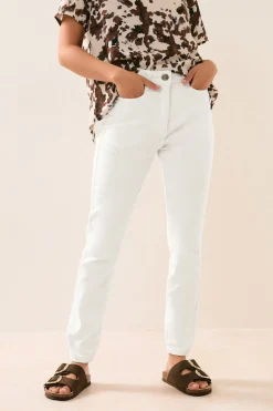 Pixiegirl Petite White Skinny Jeans