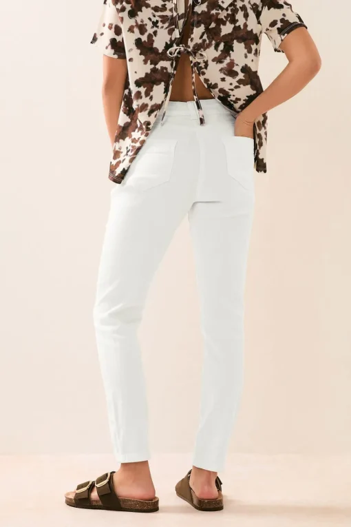 Pixiegirl Petite White Skinny Jeans