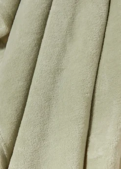 Plain Green Throw