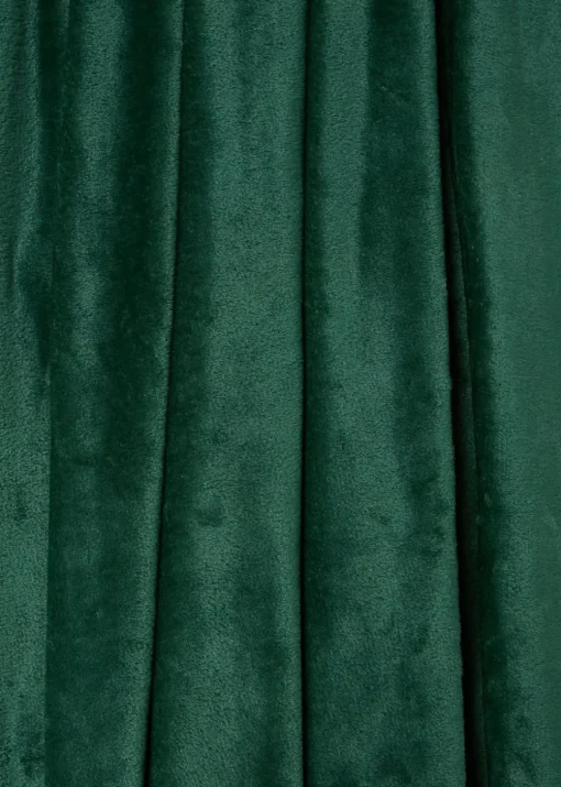 Plain Green Throw (200cm x 220cm)
