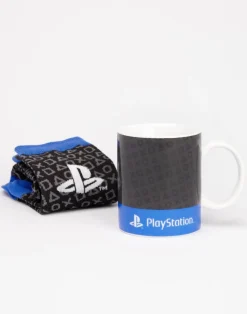 PlayStation Blue Controller Mug & Sock Gift Set