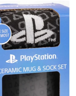 PlayStation Blue Controller Mug & Sock Gift Set